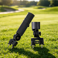 Support de parapluie de golf réglable, robuste et coupe-vent pour chariot de golf