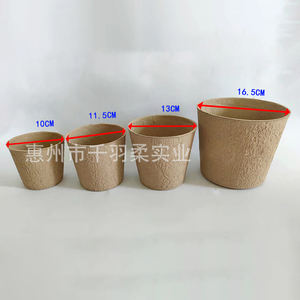 Alberelli ecologici e biodegradabili e vasi di torba rotondi per avviamento di semi di piante di erbe - Product Image 2