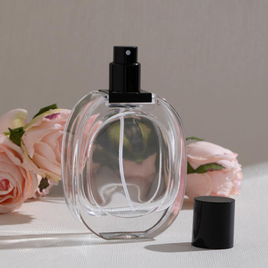 30ml 50ml Grey/Frosty/Transparent Glass Perfume <b>Spray</b> <b>Bottle</b> with Black Cap <b>Empty</b> <b>Bottle</b> for Cosmetics and Personal Care - Product Image 5
