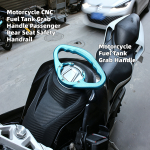 Poignée de maintien professionnelle haute résistance CNC pour réservoir de carburant, pour moto Honda <span class=keywords><strong>CBR600RR</strong></span> CB1000R CB1300, barre d'accoudoir passager - Product Image 4