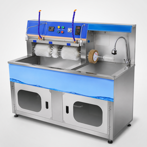 Lavadora de Calzado Comercial Semiautomática con Cepillo Giratorio y Enjuague con Agua - Product Image 1