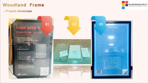 5x7 인치 클래식하고 소박한 스타일 가족 사진 및 작품에 완벽한 오크 액자 - Product Image 6