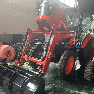 Tracteur à roues multifonctionnel et pratique <span class=keywords><strong>Euro</strong></span> V 4x4 75 CV neuf avec chargeur frontal, moteur à engrenages et pompe à vendre - Product Image 3