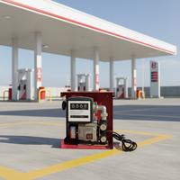 Mini pompe à diesel électrique portable, distributeur de carburant diesel mural adapté aux camions et aux machines agricoles