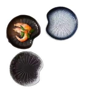 Japanese Style Nordic <b>Ceramic</b> Glazed Stoneware Restaurant Dinner Dessert PlatesHome Dessert Tea <b>Plate</b> - Product Image 4