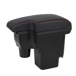 กล่องเก็บของหนังบริเวณที่วางแขนกลางรถยนต์ฟอร์ดโฟกัส รุ่นคลาสสิก อุปกรณ์ตกแต่งภายในสำหรับ<span class=keywords><strong>รถ</strong></span>ยนต์รุ่นใหม่และรุ่นเก่า ตำแหน่งด้านหน้า - Product Image 1