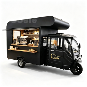 Chariot pliant en acier inoxydable pour la vente de snacks mobiles avec friteuse, pour l'extérieur - Product Image 6
