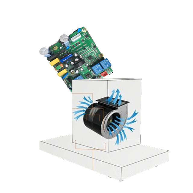 Smart Silent Powerful BLDC Motor Control Board Kitchen Range Hood Upgrade