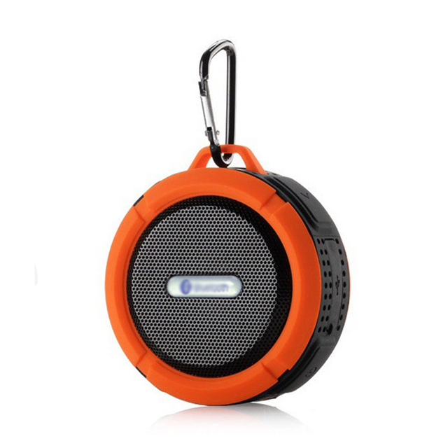 Hot Sell Outdoor Mini Wireless Bicycle Speaker IP65 Waterproof Bt Speaker for iPhone for Samsung with Carabiner