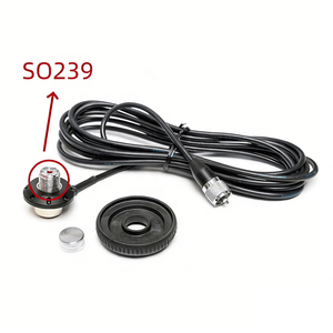 Soporte de Antena para Radio Móvil SO239, Cable RG58 con Conector PL259 - Product Image 1