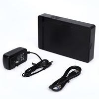 ShuoLe Case per HDD ad Alta Velocità USB 3.0 2.5/3.5 Pollici SATA, Enclosure Esterno per Disco Rigido per HDD da 2.5" e 3.5"