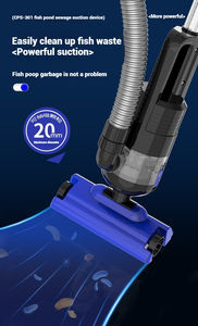 SUNSUN-Aspiradora subacuática <span class=keywords><strong>para</strong></span> acuario y piscina, máquina de filtro de succión de heces de peces <span class=keywords><strong>para</strong></span> estanques de peces y estanques de natación - Product Image 4