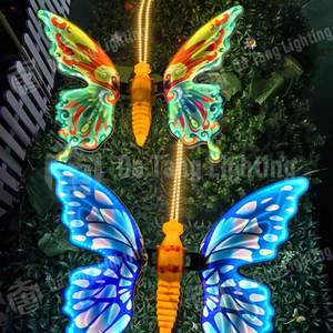 ไฟ LED ตกแต่งกลางแจ้งแบบชาร์จไฟได้ ปรับแต่งสีได้ เหมาะสำหรับเทศกาลวัฒนธรรม การเฉลิมฉลองสาธารณะ และการตกแต่ง - Product Image 2