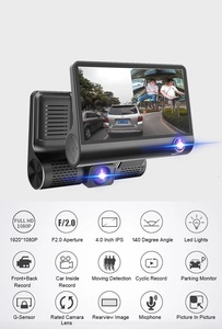 Cámaras DVR para Automóviles al por Mayor, Cámara para Automóvil de 4 Pulgadas, Grabadora Automática FHD 1080P, Cámara de Tablero con 3 Lentes y Cámara de Visión Trasera con Visión Nocturna - Product Image 2