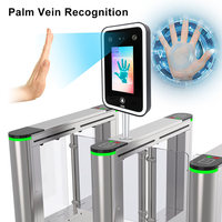 Terminal de Control de Acceso y Asistencia con Reconocimiento Facial por IA, Pantalla de 4.3 Pulgadas, Luz Blanca, WiFi Opcional, 4G, Nube Web, SDK, WG, RFID
