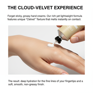 Krim Perawatan Tangan Pelembap ODM Kosmetik Logo Kustom Dengan Niacinamide Ceramide Aurora Forest Herbal Seventy Anti Penuaan - Product Image 3