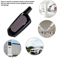 Duplicateur de télécommande de garage 433 MHz pour ouvre-porte électrique, code roulant et code fixe, pour commande de portails et accès