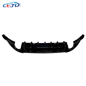 Diffuseur de lèvre de pare-chocs arrière de voiture de style ABS TCR noir brillant avec feu stop pour Volkswagen <span class=keywords><strong>Golf</strong></span> GTI Clubsport GTD <span class=keywords><strong>GTE</strong></span> MK7 2015-2019 - Product Image 3