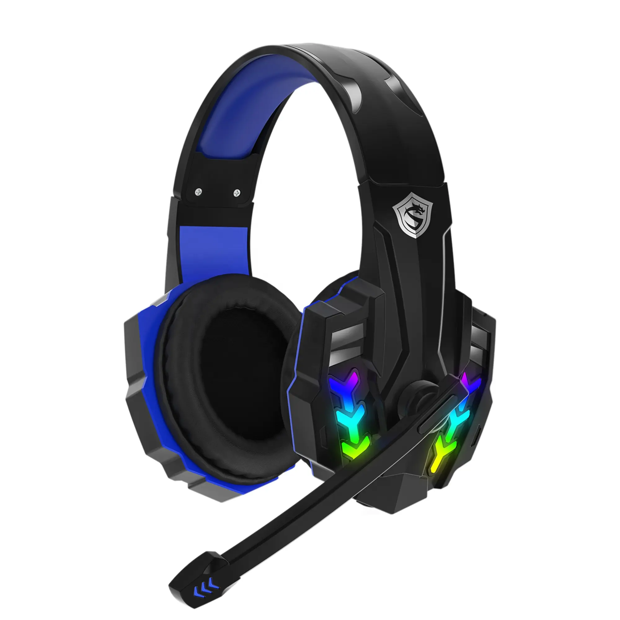 RGB Gaming headset headphone and gaming headset 7.1 with pc gaming headset