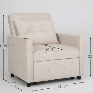 Pinzhi, sillón reclinable plegable de lujo moderno personalizado, silla de ocio cómoda y suave, diseño de sofá <span class=keywords><strong>cama</strong></span> individual <span class=keywords><strong>para</strong></span> <span class=keywords><strong>dormir</strong></span>, sillón - Product Image 5