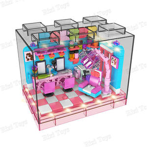 Mould <span class=keywords><strong>King</strong></span> 24037 NOUVEAU Série Variété Boîte de présentation de <span class=keywords><strong>maquillage</strong></span> beauté et de coiffure, Ensemble de blocs de construction pour fille, Cadeau - Product Image 1