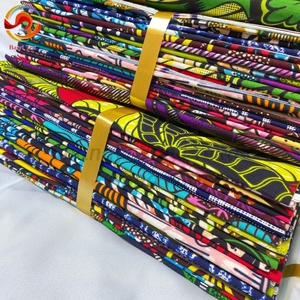 Tissu Batik 100% Coton, Imprimé Wax Africain, Haute Résistance des Couleurs, Pagne pour le Marché du Bénin en Afrique de l'Ouest - Product Image 5