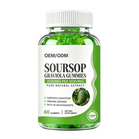 Gummies de Corossol Graviola OEM 2000mg par Portion – Extrait Pur Naturel pour Soutenir la Digestion, la Défense Immunitaire et l'Antioxydation – Complément Alimentaire