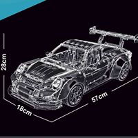 Blocs de construction Tegoro T5026 Supercar, plus de 800 pièces, compatible avec les piles, modèle unisexe, âges 8-14 ans, fabriqué en Chine, commerce extérieur