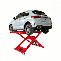 Elevador Hidráulico Móvil de Acero Tipo Tijera para Autos, Elevador Portátil para Vehículos, Mini Elevador Tipo Tortuga, Modelo XWG