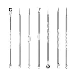 Professional blackhead acne extraction removal tool at home