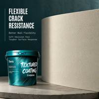 Peinture liquide texturée en sable coloré naturel acrylique, imitation granit, pour les murs extérieurs des bâtiments