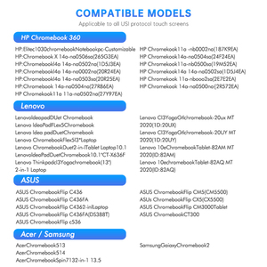 ปากกาสไตลัสแบบใช้งานได้4096ระดับ USI ปากกาแบบสัมผัสสำหรับ HP <span class=keywords><strong>Lenovo</strong></span> Chromebook - Product Image 6
