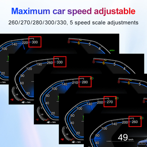 STWEI para <span class=keywords><strong>BMW</strong></span> Serie 3 <span class=keywords><strong>E46</strong></span> 1999-2004 270 Panel de Instrumentos Antideslumbrante Android, Cabina Virtual, Panel Digital, Velocímetro LCD - Product Image 5