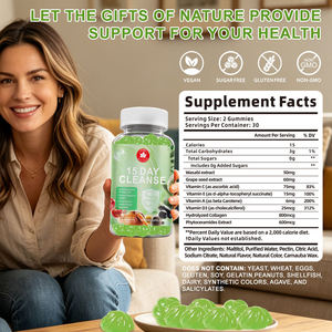 Gummies à croquer détoxifiantes naturelles – Complément bien-être intestinal 15 jours – Favorise la digestion, un transit régulier et une énergie durable pour adultes - Product Image 4