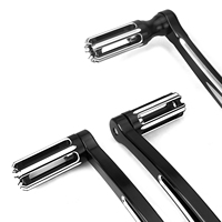 Kit de repose-pieds CNC usinés sur mesure avec bras de frein et levier de vitesses pour Harley Touring 2008-2024 FLHX FLTR FLHR