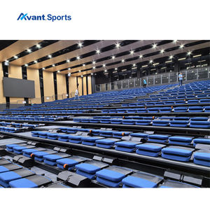Sistema de Gradas Telescópicas Eléctricas Avant Sports con Asientos Plegables Acolchados para Gimnasios y Pabellones Deportivos Interiores de 8 a 15 Filas - Product Image 5