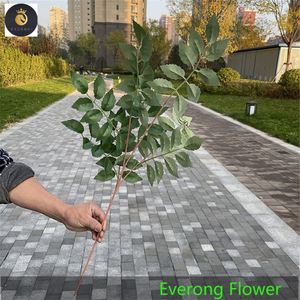 A-651 Nhân Tạo Trắng Banyan lá lụa Banyan cây lá mô phỏng cành liễu lá Banyan - Product Image 2