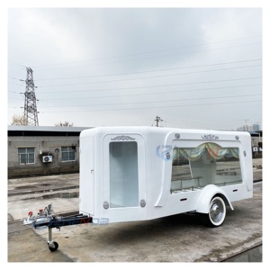 Factory Customized Vintage White Coffin Carriage Horse Wagon Antique Electric Buggy Electric Funeral Horse Hearse - Product Image 4