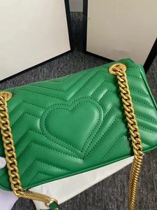 新款时尚 G 奢华图案压花皮革手提包方形手提包定制包带徽标女式女士单肩包女孩 - Product Image 5