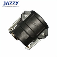 Jazzy-Accouplement à came en aluminium rainuré en PP, pour tuyau d'air, coupleur Guillemin Storz Bauer, type EU, US