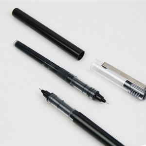 Bolígrafo de Gel BKS LY7305 con Código QR y Logotipo Personalizado, Precio al por Mayor Económico, 0.5 mm, Regalo Promocional, Plástico Esmerilado Negro, Bolígrafos Promocionales Modernos - Product Image 5