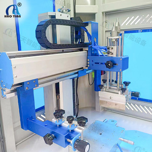 Máquina de Serigrafía Haotian S-1525P2N, Totalmente Automática, Superficie Plana, Control PLC, Banco de Trabajo de 180x280, Impresión Monocromática - Product Image 1