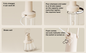 Distributeur de savon électrique automatique, machine à mousser pour le nettoyage en profondeur de chien, lavage de la vaisselle de cuisine, lavage des sols de la salle de bain, nettoyage des vitres/ - Product Image 5