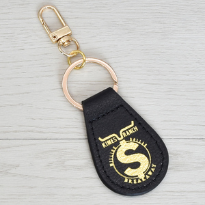 Tùy chỉnh thương hiệu khắc <span class=keywords><strong>laser</strong></span> chết đúc logo xe Keyring da Keychain kim loại PU da Keychain - Product Image 3