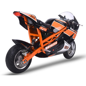 MotoTec 1000W 48V Motore Brushless Elettrico Superbike Pocketbike con Velocità Massima >80km/h - Nero - Product Image 3
