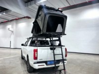 Tente de toit rigide en aluminium 4x4 pour expéditions, avec bras en X et support de camion, pour fixation sur le toit ou l'arrière