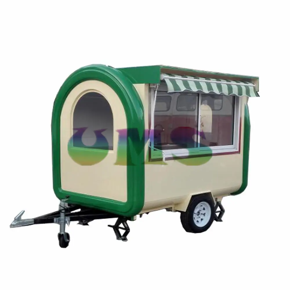 Popular Factory Wholesale Price Donut Sandwich Hamburger Food Truck Cart with Grill and Fryer