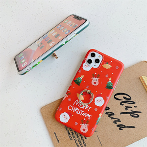 Coques de téléphone <span class=keywords><strong>pour</strong></span> iPhone, vente chaude, TPU souple, IMD, Joyeux Noël - Product Image 4