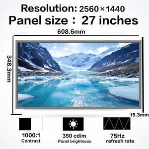 Genuine 27 Inch MV270QHM-N30 2560x1440 TFT <b>LCD</b> Module for Industrial Equipment Reliable Screen - Product Image 2