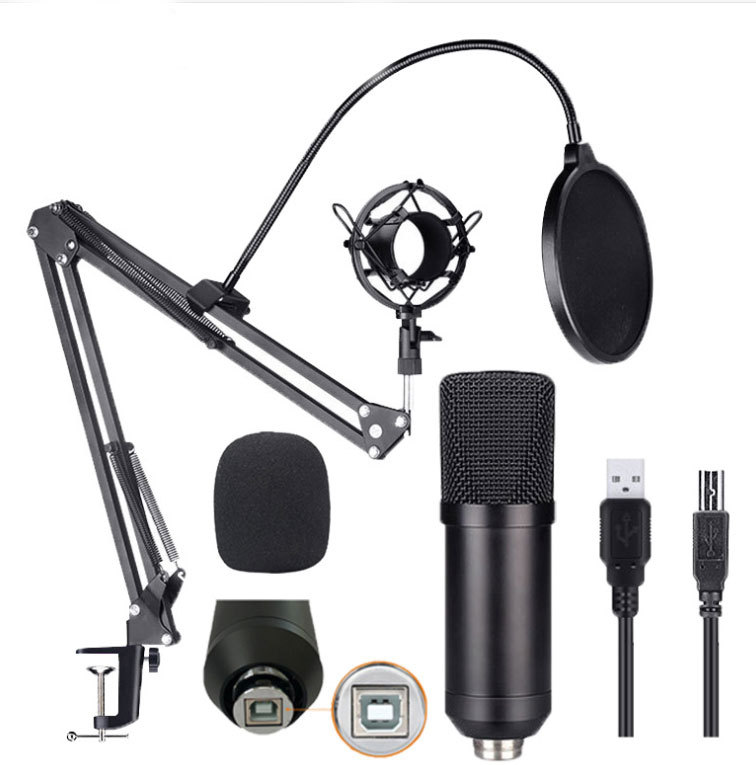 Ensemble micro Fifine BM700 Professionnel Usb Studio Ordinateur Micro À Condensateur Ensemble Pour L'enregistrement